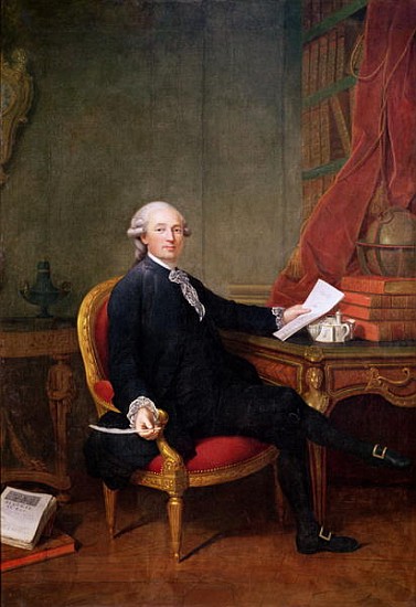 Frederic-Ignace (1732-1818) Comte de Mirbec van Jules Cesar Denis van Loo