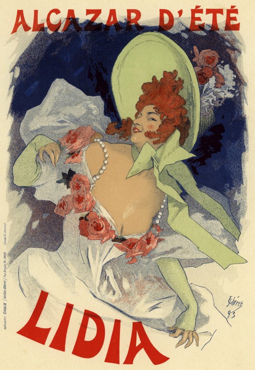 Lidia (Poster) van Jules Chéret