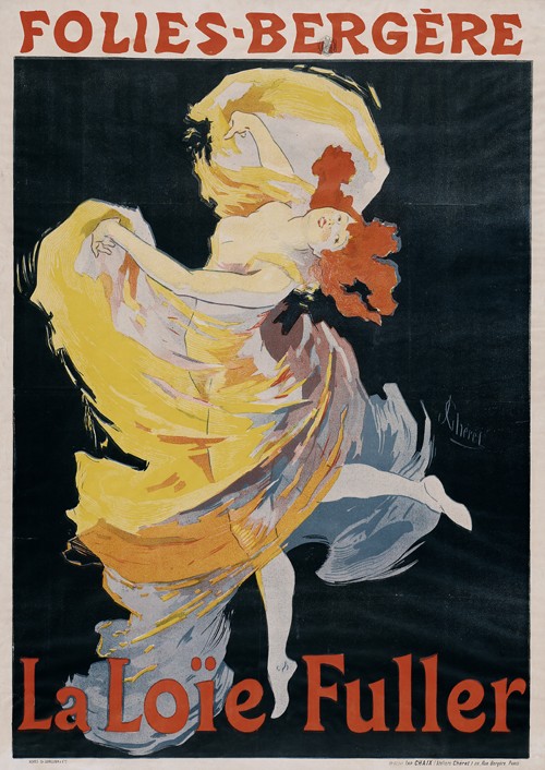 Loïe Fuller (Poster) van Jules Chéret