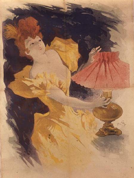Saxoleine (Advertisement for lamp oil) van Jules Chéret