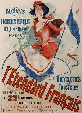 L'Etendard Français Bicycles (Poster)