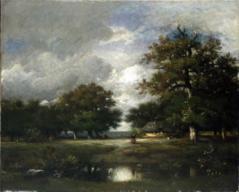 Der Teich van Jules Dupré