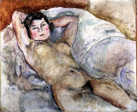 Reclining Nude van Jules Pascin
