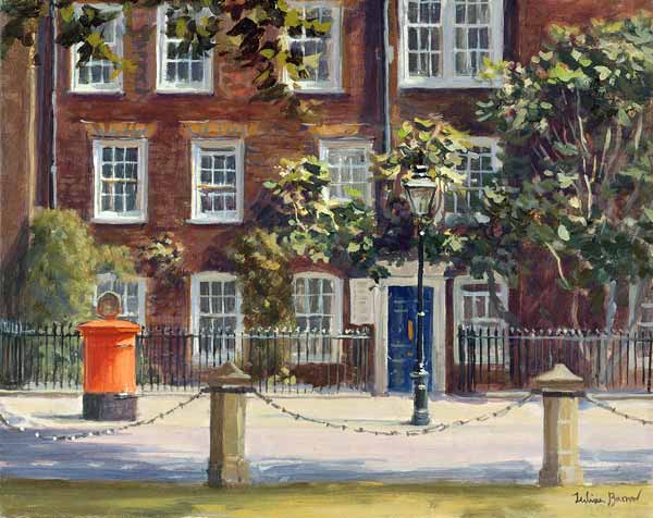 South Audley Street (oil on canvas)  van Julian  Barrow