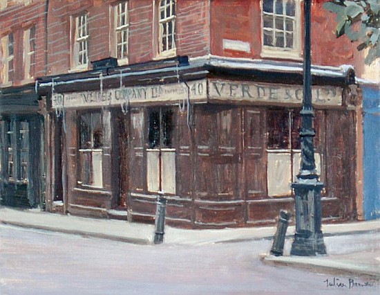 Brushfield Street, Spitalfields (oil on canvas)  van Julian  Barrow