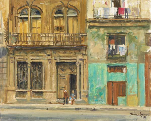 Havana House Front van Julian  Barrow