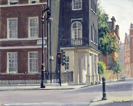 New Square, Lincoln''s Inn (oil on canvas)  van Julian  Barrow