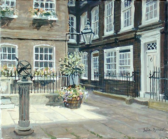 Pickering Place, St. James''s (oil on canvas)  van Julian  Barrow