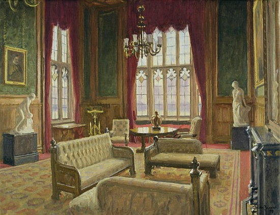 The River Room, Palace of Westminster (oil on canvas)  van Julian  Barrow