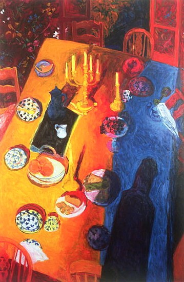 The Supper, 1996 (oil on canvas)  van Julie  Held