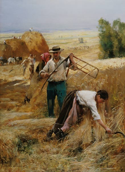 Harvesting van Julien Dupré