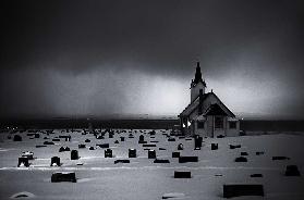 White Chapel before storm