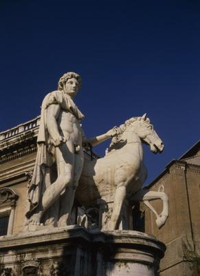 Piazza del Campidoglio,Rome, Italy van Julius Fekete