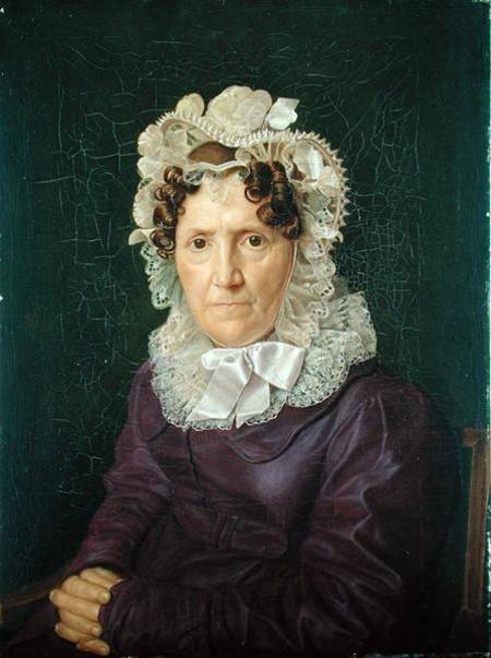 Angel Sophia Hase, the Aunt of the Artist van Julius Oldach