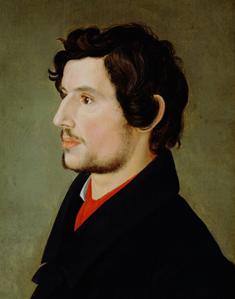 Portrait of Otto Sigismund Runge (1806-39) van Julius Oldach