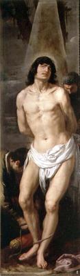 St. Sebastian, before 1653 (oil on canvas) van Jusepe or Jose Leonardo
