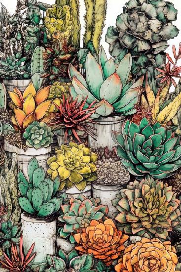 Succulents and cactus 12