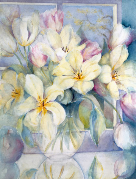 Spring tulips  van Karen  Armitage
