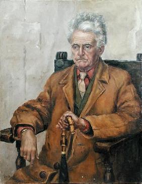 Mr Corbett (oil on canvas) 
