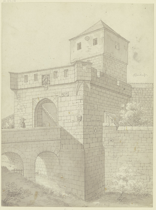 Gate to Eschenbach van Karl Ballenberger