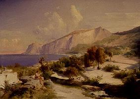 Marina Grande auf Capri. van Karl Eduard Ferdinand Blechen