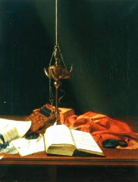 Still life with a Bible
