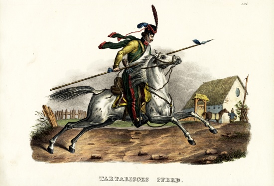 Tartarian Horse van Karl Joseph Brodtmann
