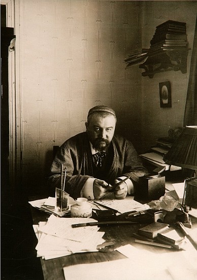 The author Alexander Ivanovich Kuprin van Karl Karlovich Bulla
