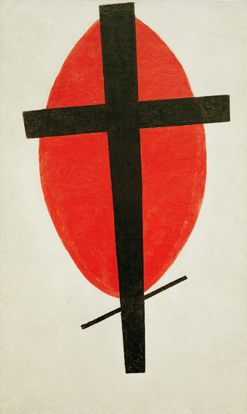 Malevich / Suprematism / 1921,1927(?) van Kasimir Sewerinowitsch Malewitsch
