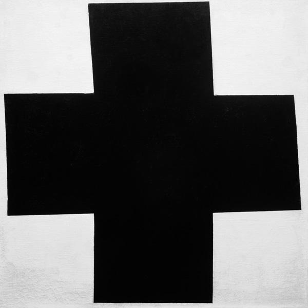 Das schwarze Kreuz. van Kasimir Sewerinowitsch Malewitsch