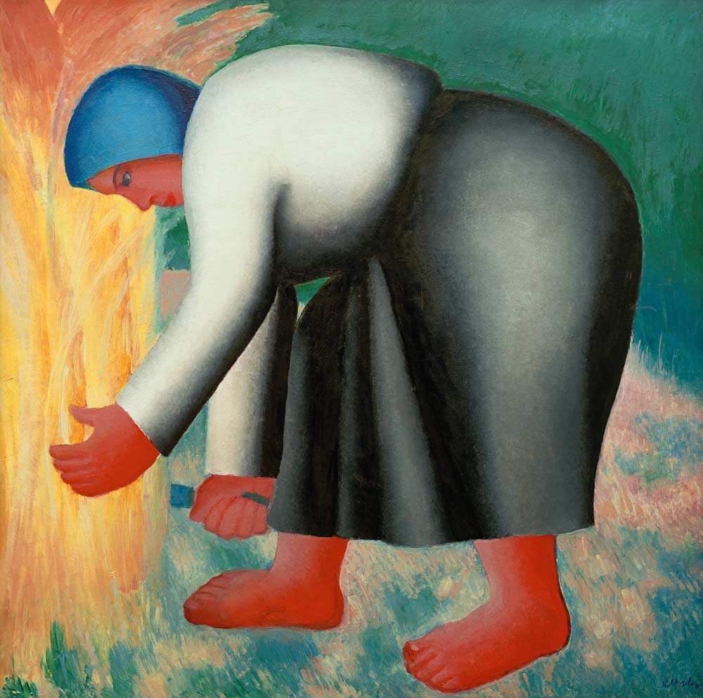 Malevich / The Peasant II / 1928/32 van Kasimir Sewerinowitsch Malewitsch