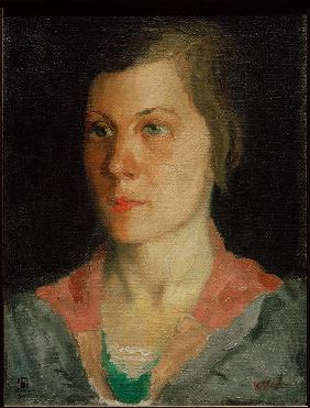 Porträt der Frau des Künstlers, 1933
