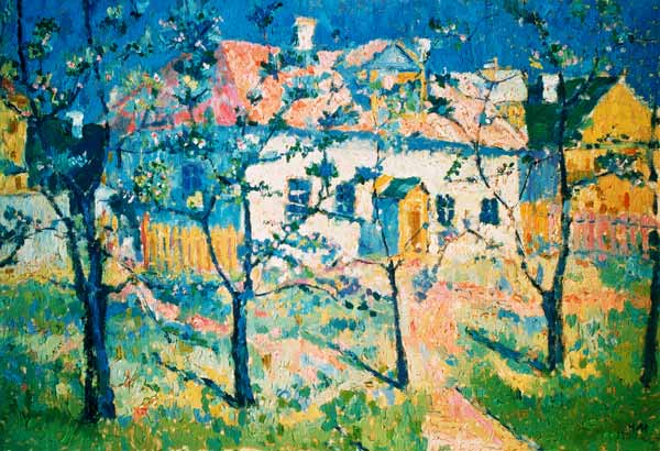 Malevich / Spring / 1904 van Kasimir Sewerinowitsch Malewitsch
