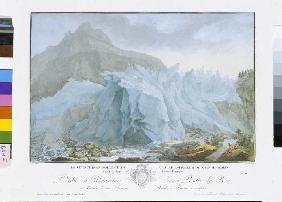 Am Rand des inneren Grindelwalder Gletschers