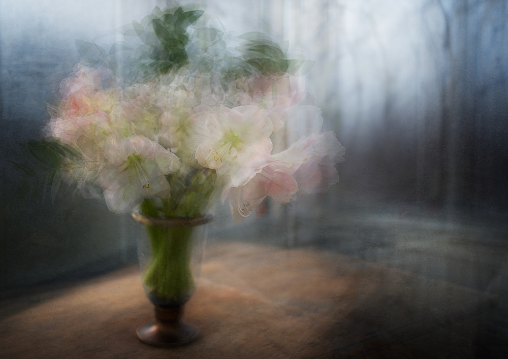 Pink bouquet van Katarina Holmström