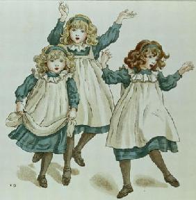 The Strains of Polly Flinders, from 'April Baby's Book of Tunes' 1900