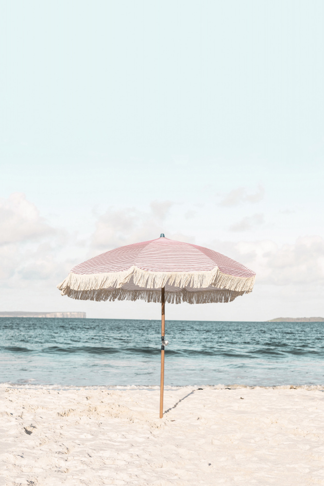 Pink Umbrella van Kathrin Pienaar
