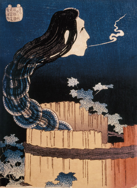 Japanese Ghost van Katsushika Hokusai