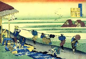 From the series "Hundred Poems by One Hundred Poets": Minamoto no Tsunenobu