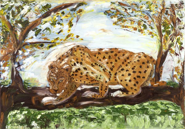Leopard van Sabine Katterle