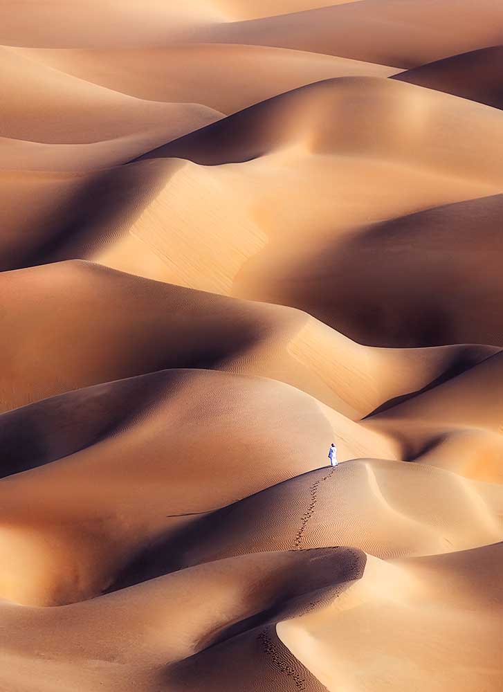 Chocolate Dunes van Khalid Al Hammadi