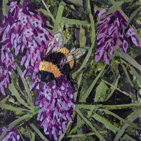 Buzz - Bumble Bee On Lavender