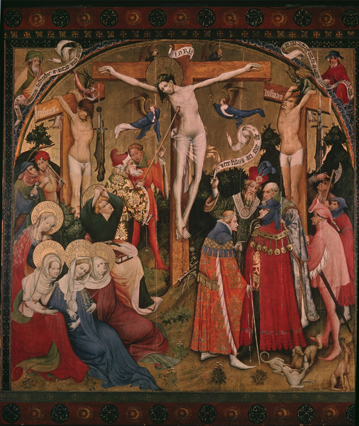 Konrad von Soest / Crucifixion van Konrad von Soest