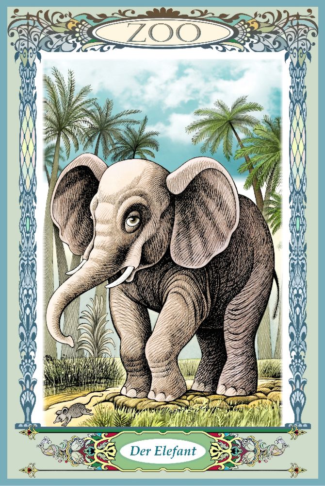 Der Elefant van Konstantin Avdeev