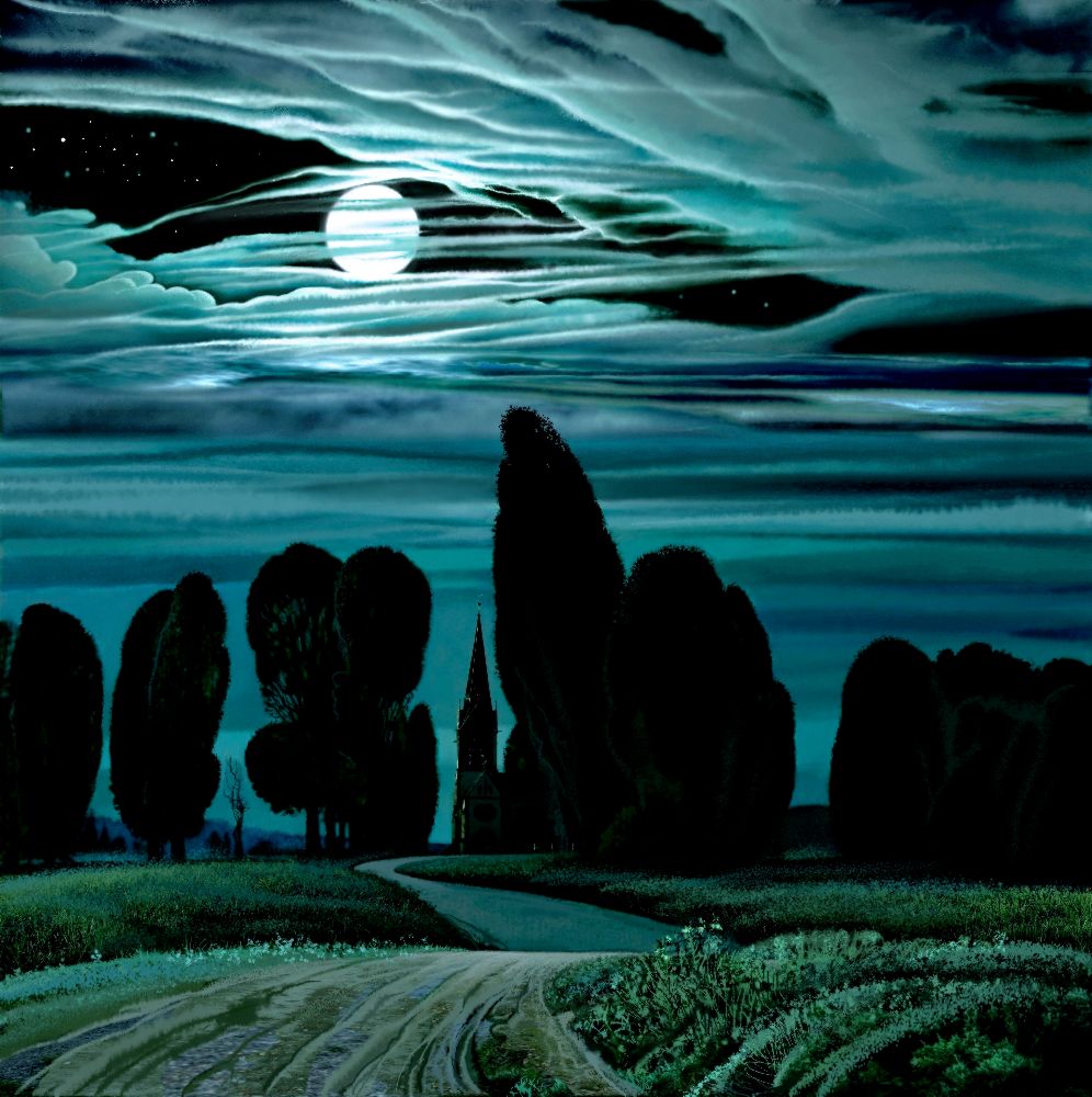 Der Mond aufgegangen van Konstantin Avdeev