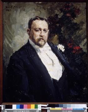 Portrait of the collector Ivan A. Morozov (1871-1921)