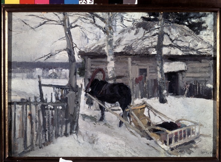 Winter van Konstantin Alexejewitsch Korowin