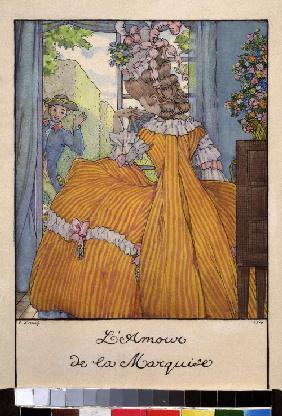 Illustration for book Le Livre de la Marquise