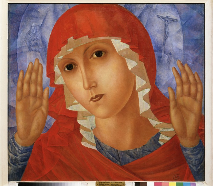 The Virgin of Compassion van Kosjma Ssergej. Petroff-Wodkin
