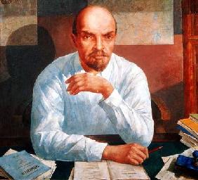 Portrait of Vladimir Ilyich Lenin (1870-1924)